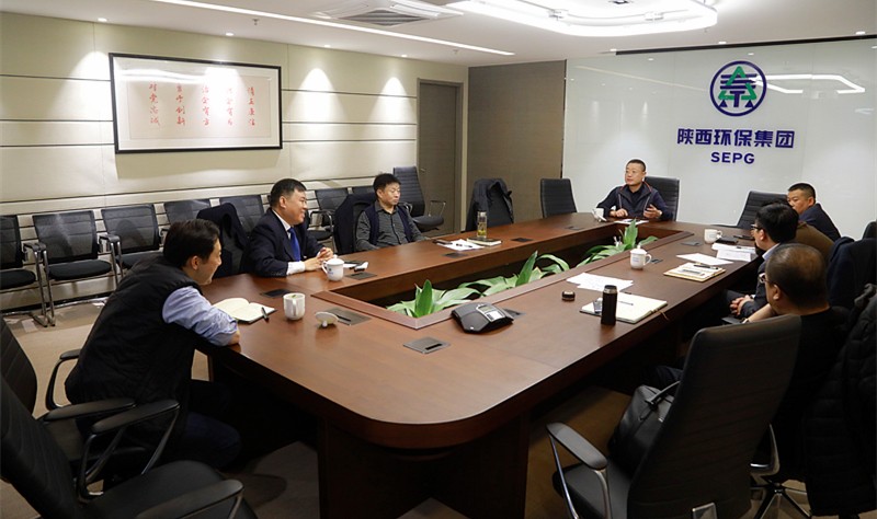 陕西J9集团集团召开垃圾渗滤液无害化措置工作钻研会