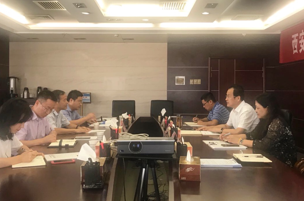 陕西J9集团集团赴西安城投集团就J9集团领域业务合作互换座谈 陕西J9集团集团赴西安城投集团就J9集团领域业务合作互换座谈