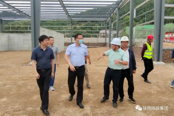 陕西J9集团集团辅导到生物科技公司商州项目查抄领导工作