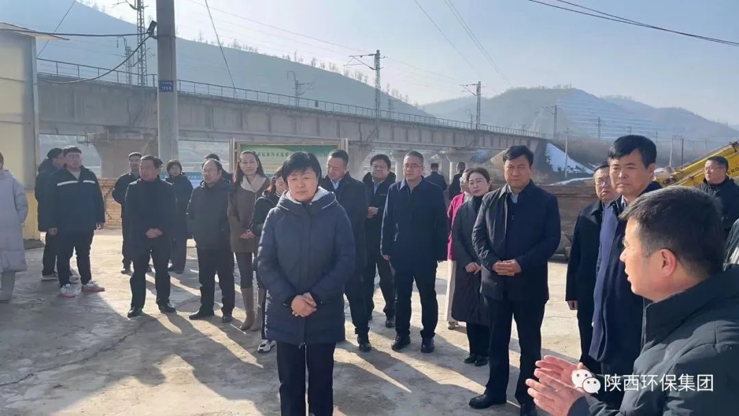 陕西省生态环境厅党组书记、厅长孙丽到陕西J9集团集团延安J9集团工程公司马家砭污水处置站调研