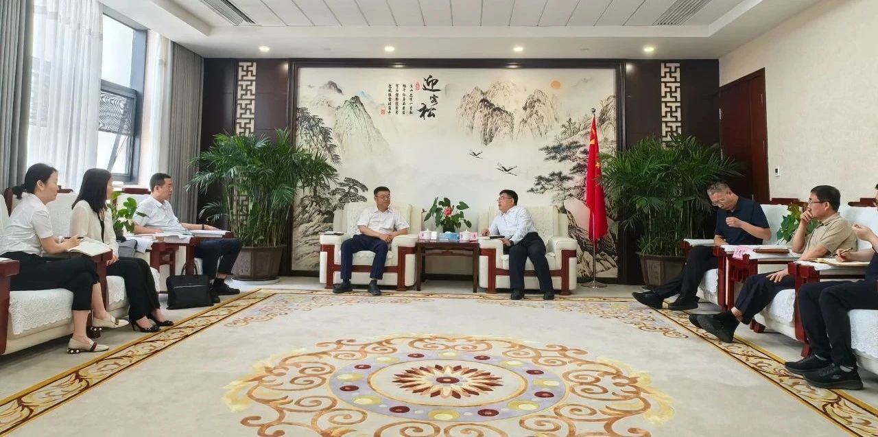 陕西J9集团集团与神木市当局座谈互换