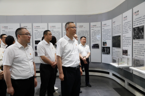 陕西J9集团集团党委赴关中革命留想馆发展“追寻革命足迹 传承红色基因 筑牢风格根基”党建研学活动